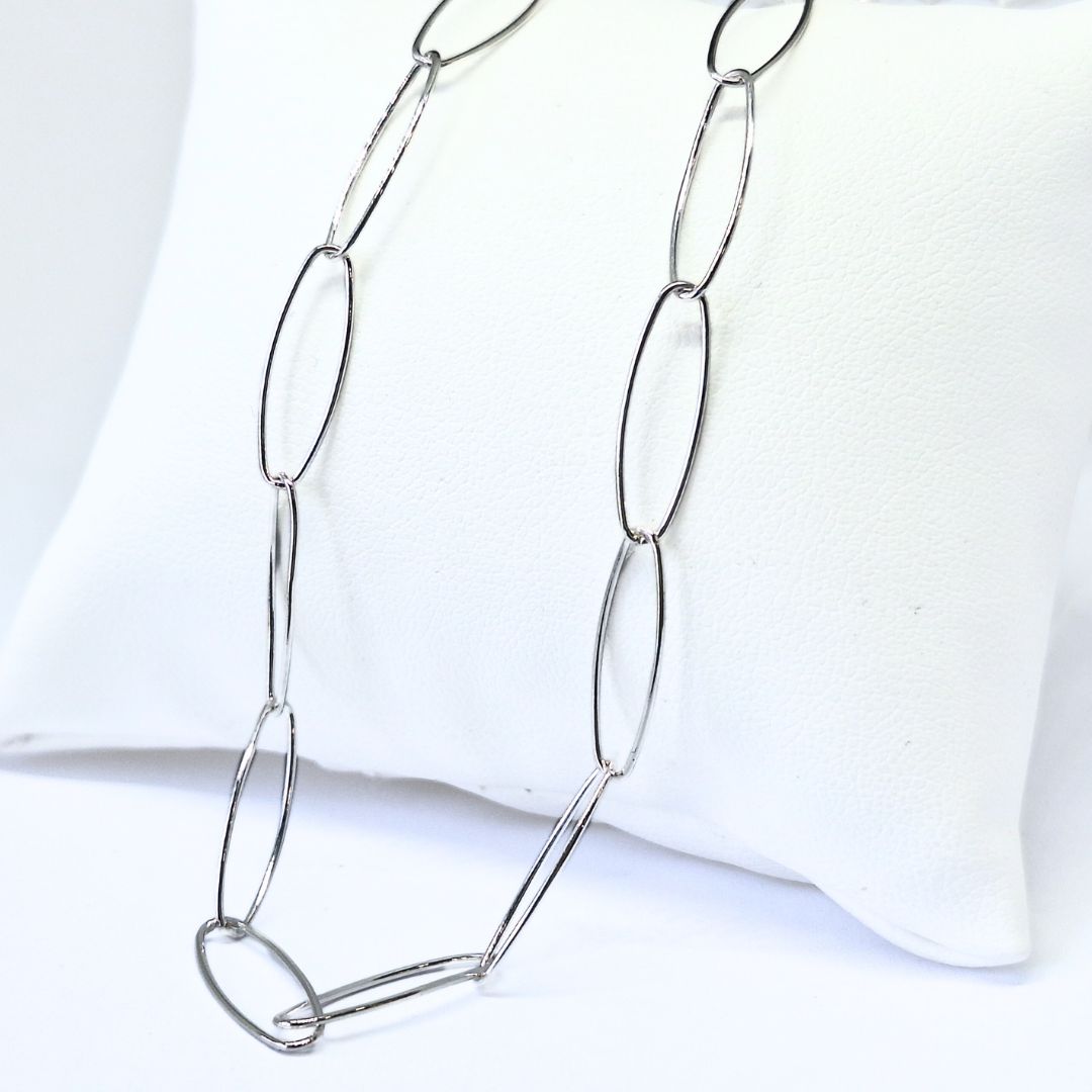Oval Wire Rolo Chain