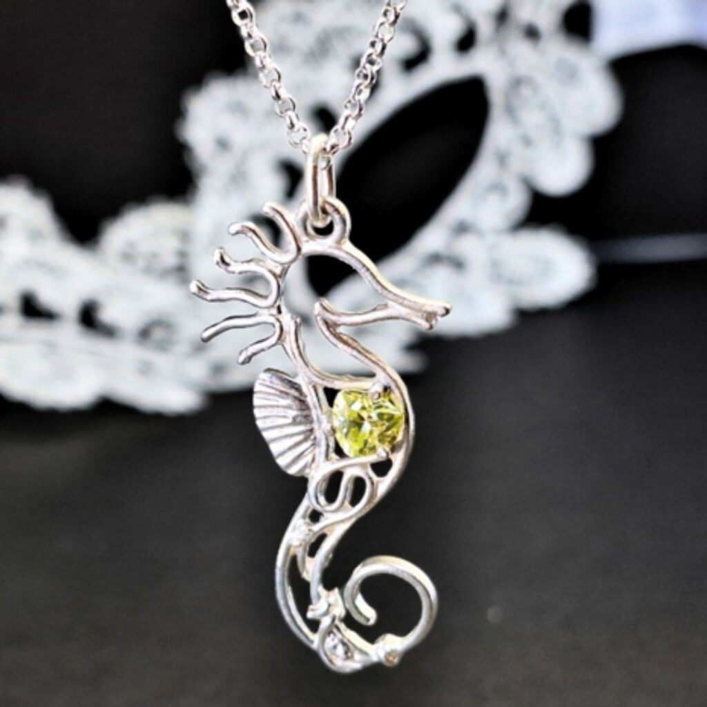seahorse pendant